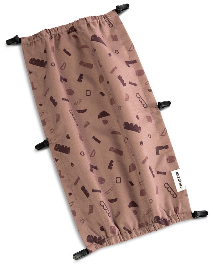 Croozer Kid 1 Sonnenschutz Red patterned