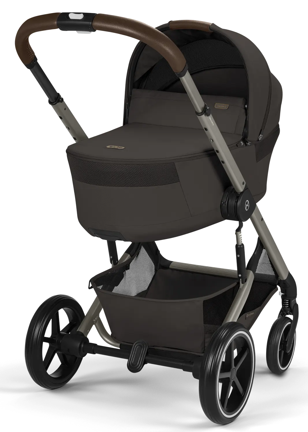 cybex balios s lux 2026 faltwanne chocolate brown