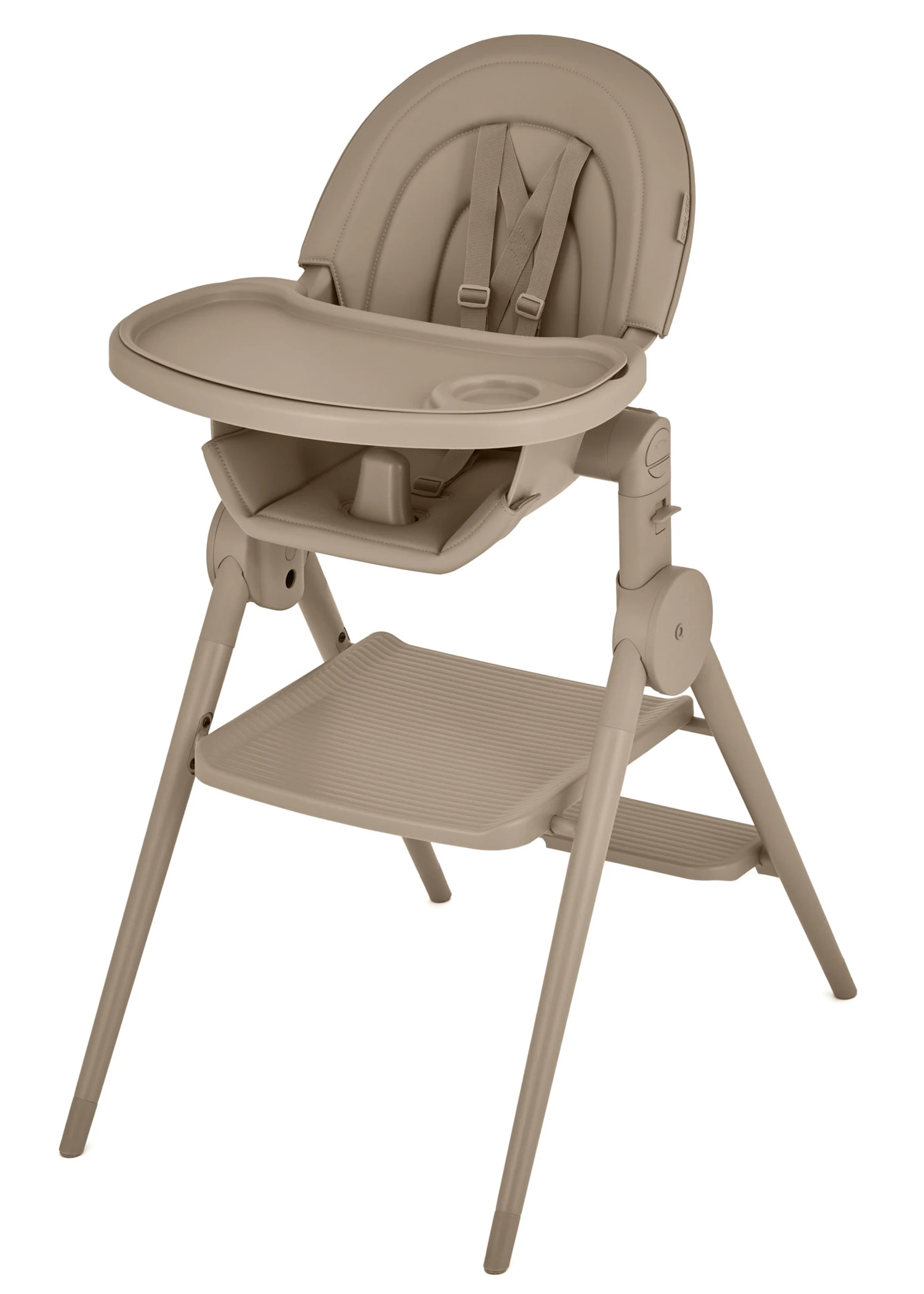 Anex Ozy Hochstuhl Seitenansicht beige