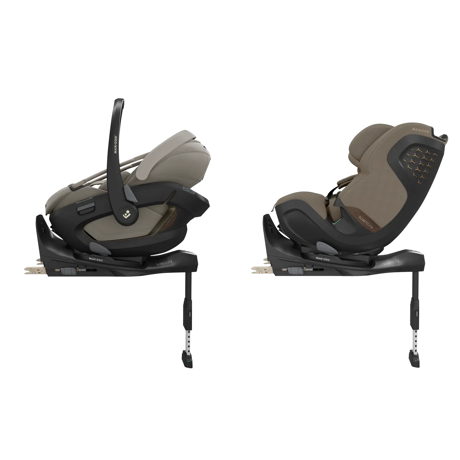 maxi cosi family fix slide pro black variante