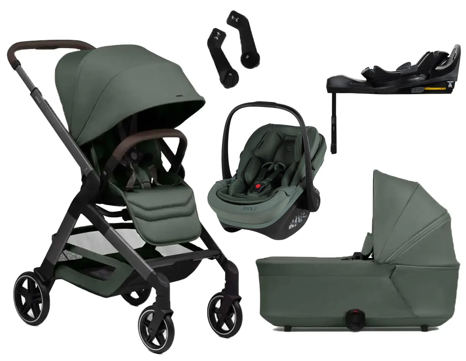 joolz hub 2 kinderwagen 4 1 set joolz maxi forest green