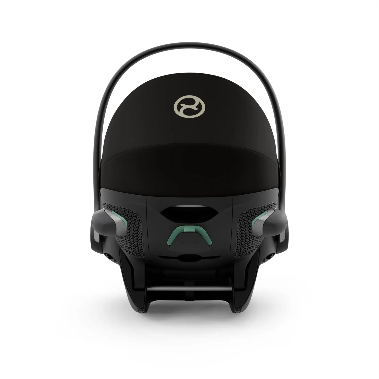 cybex cloud g3 plus moon black hinten