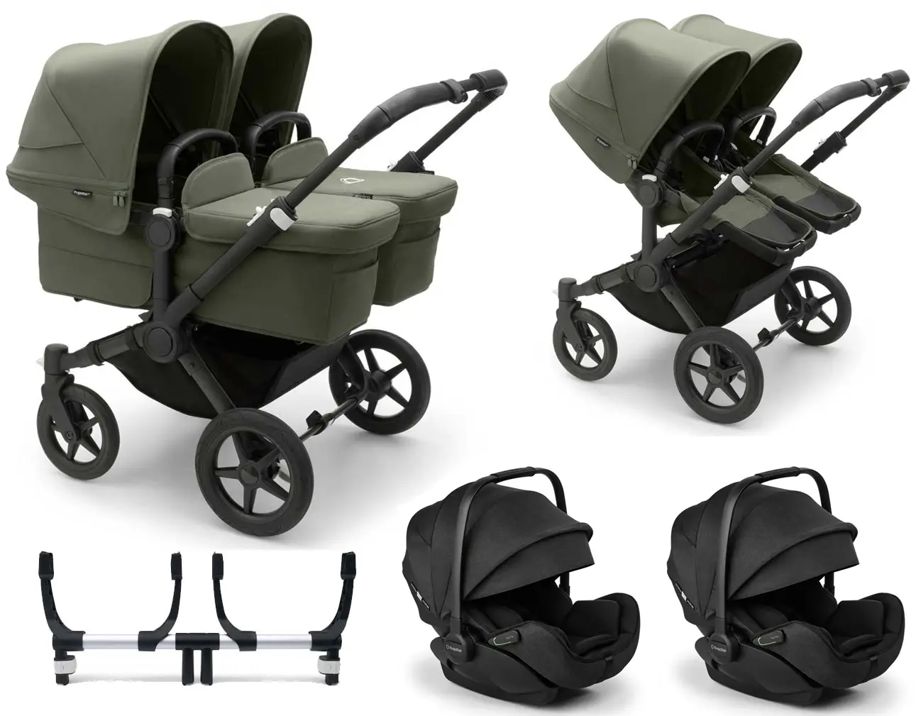 Black / Forest Green