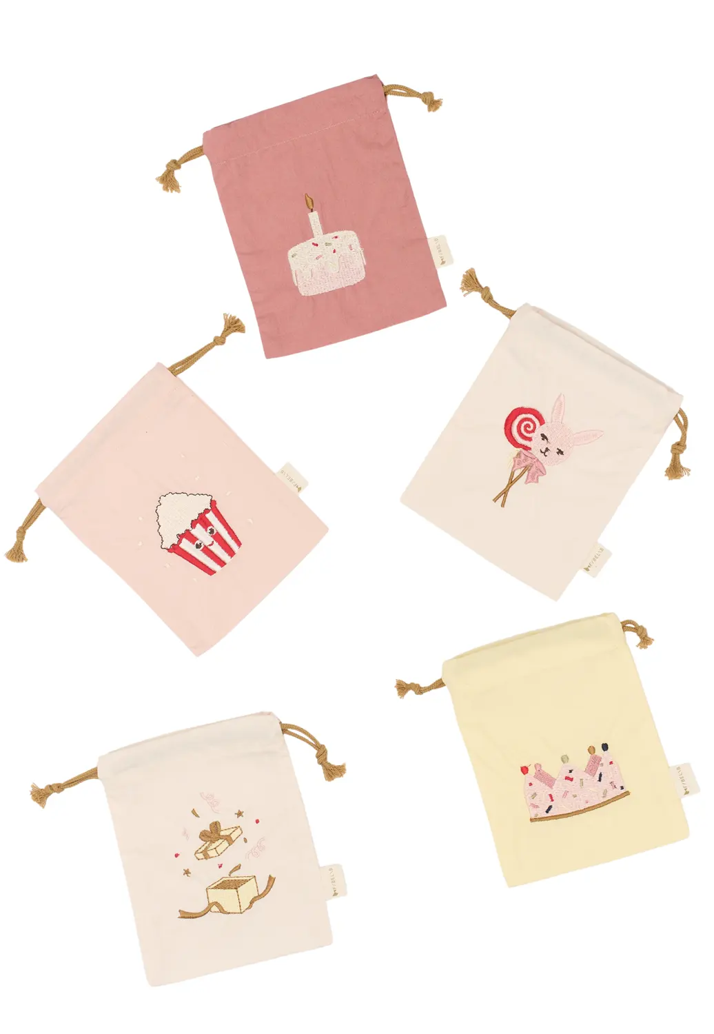 Fabelab Geschenkbeutel Rose Hochformat