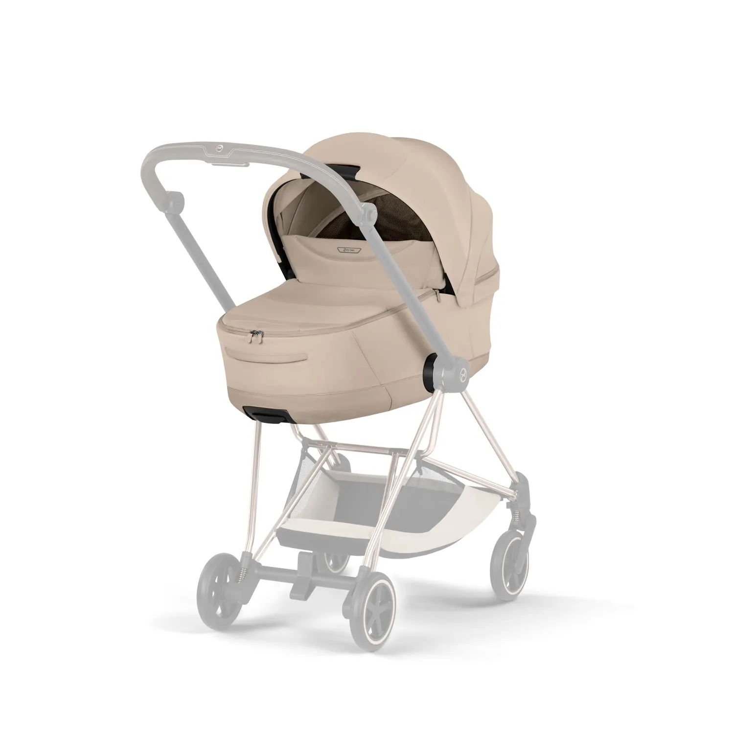 cybex mios style babywanne cozy beige auf gestell