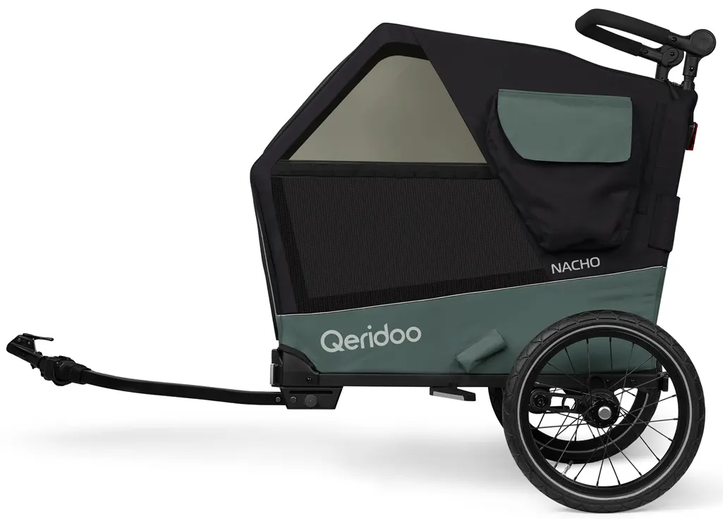 Qeridoo Nacho M Hundeanhänger  Fahrradmodus