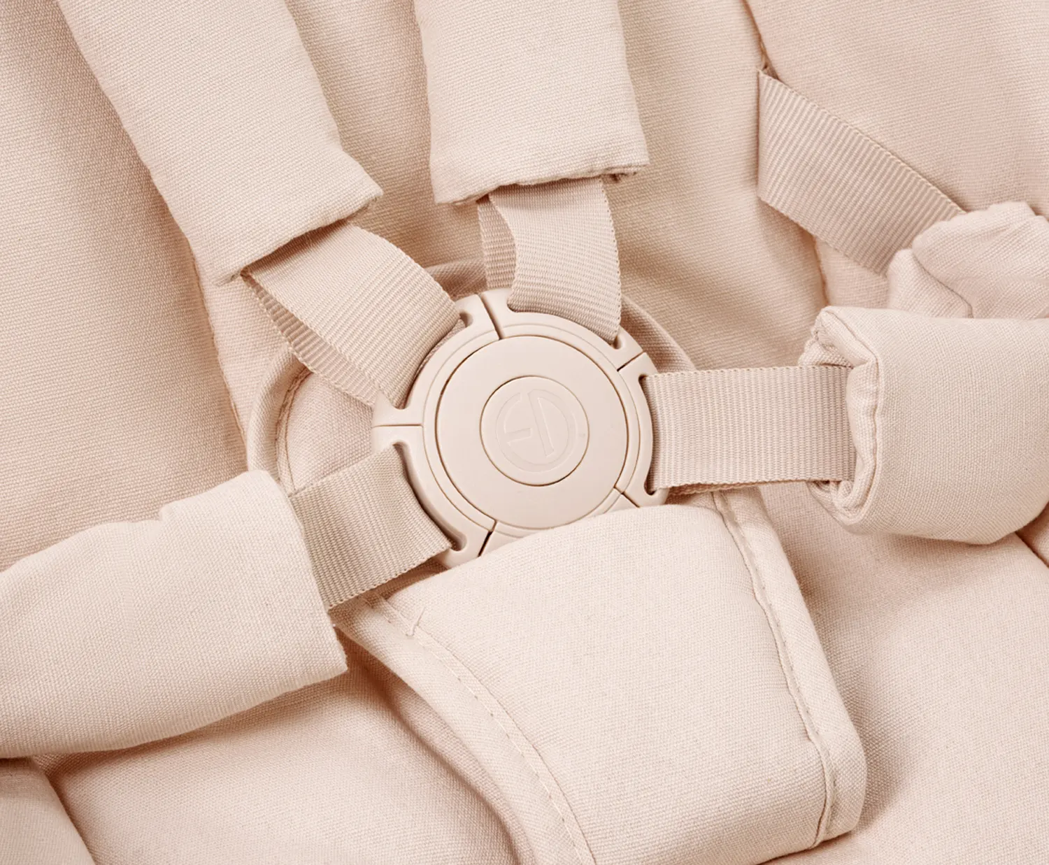 elodie details newborn seat grace powder pink belt close