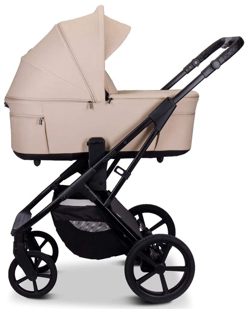 Moon Ciao Fold Kinderwagen Babywanne beige