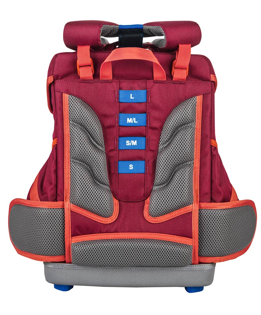 Finkid Schulranzen Buddy Beetred Chili mitwachsend