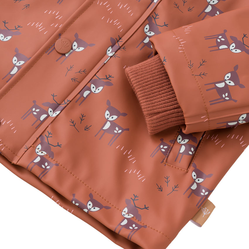 Fresk Regenjacke Reh Kupfer