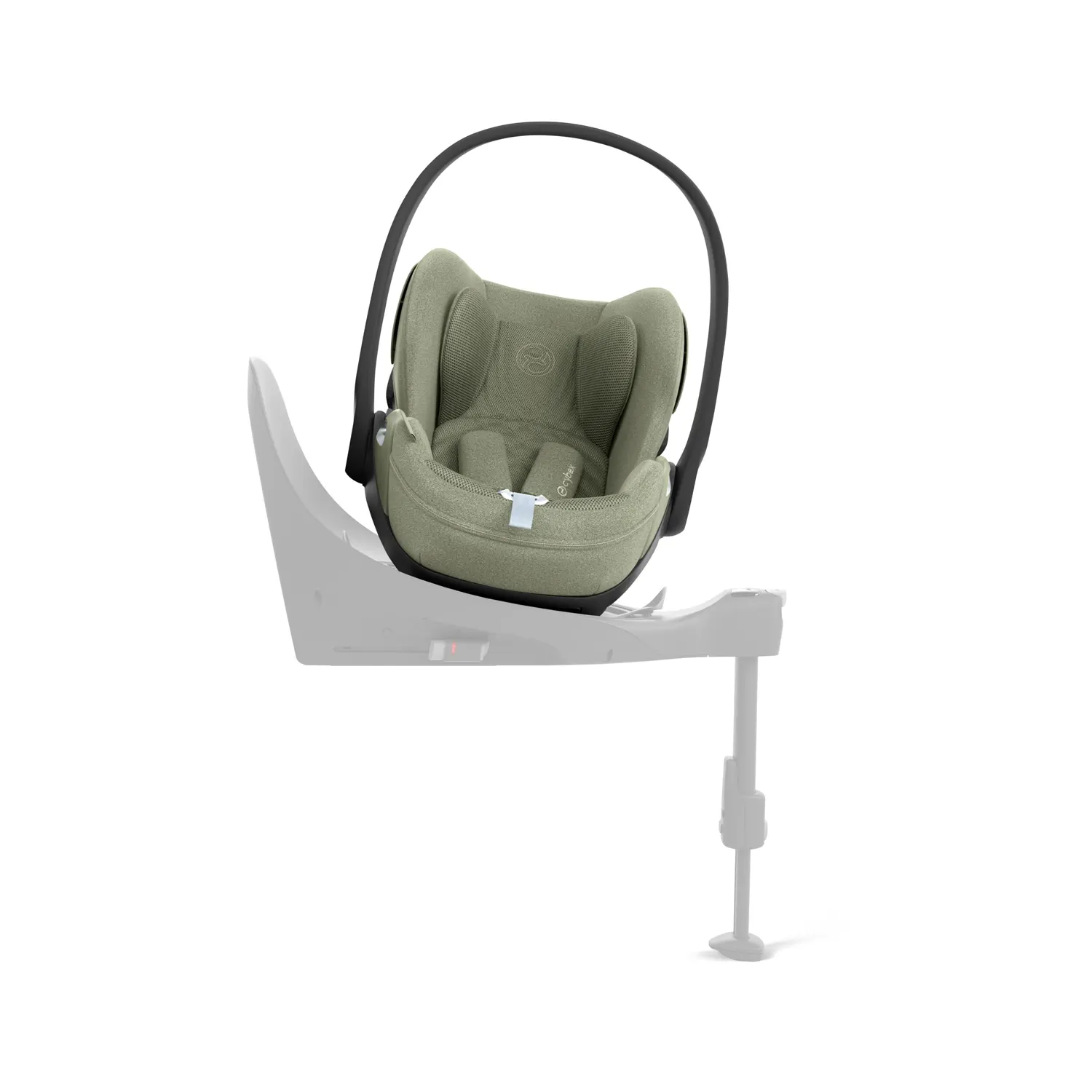 cybex cloud t plus sage green base