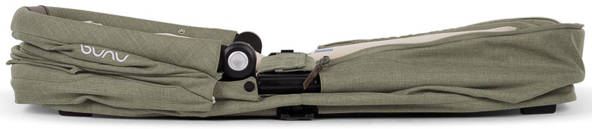 Nuna Mixx Next pine Babywanne gefalten