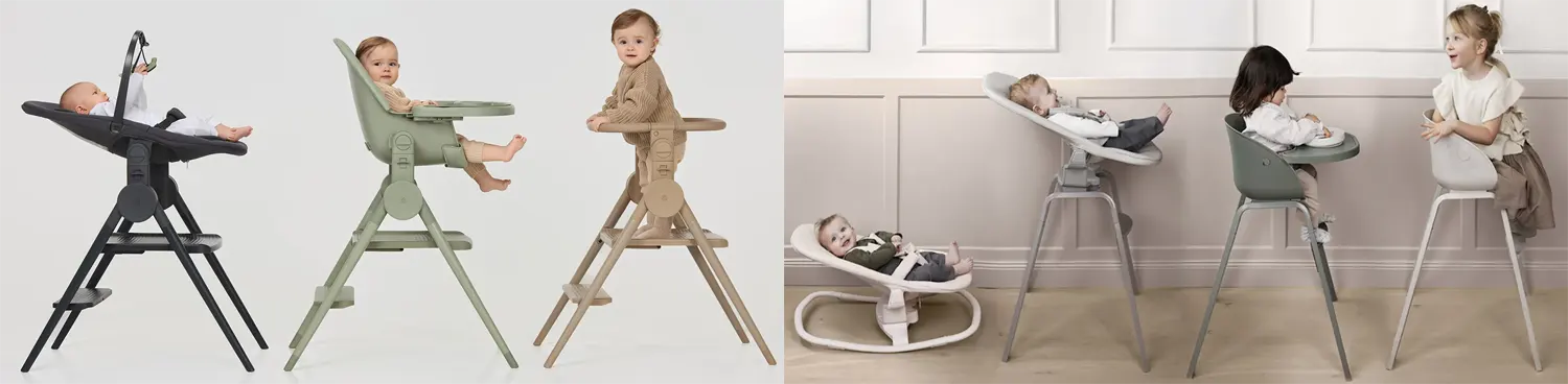 Der Elodie Grace Hochstuhl vs. Anex Ozy im Hochstuhlvergleich
