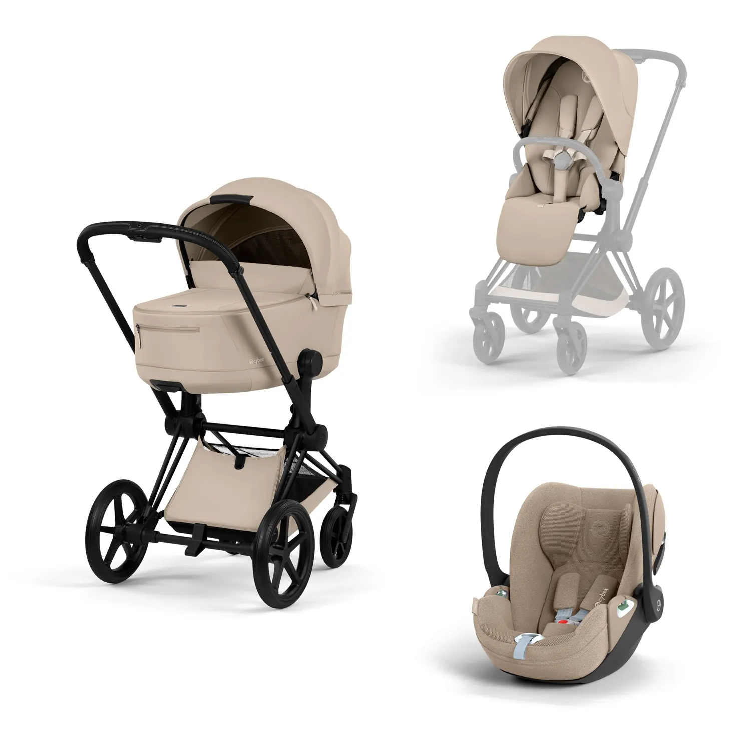 Matt Black / Cozy Beige