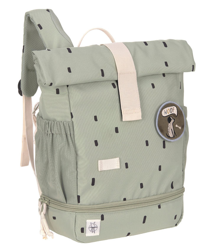 Lässig Mini Rolltop Kindergartenrucksack Happy Prints