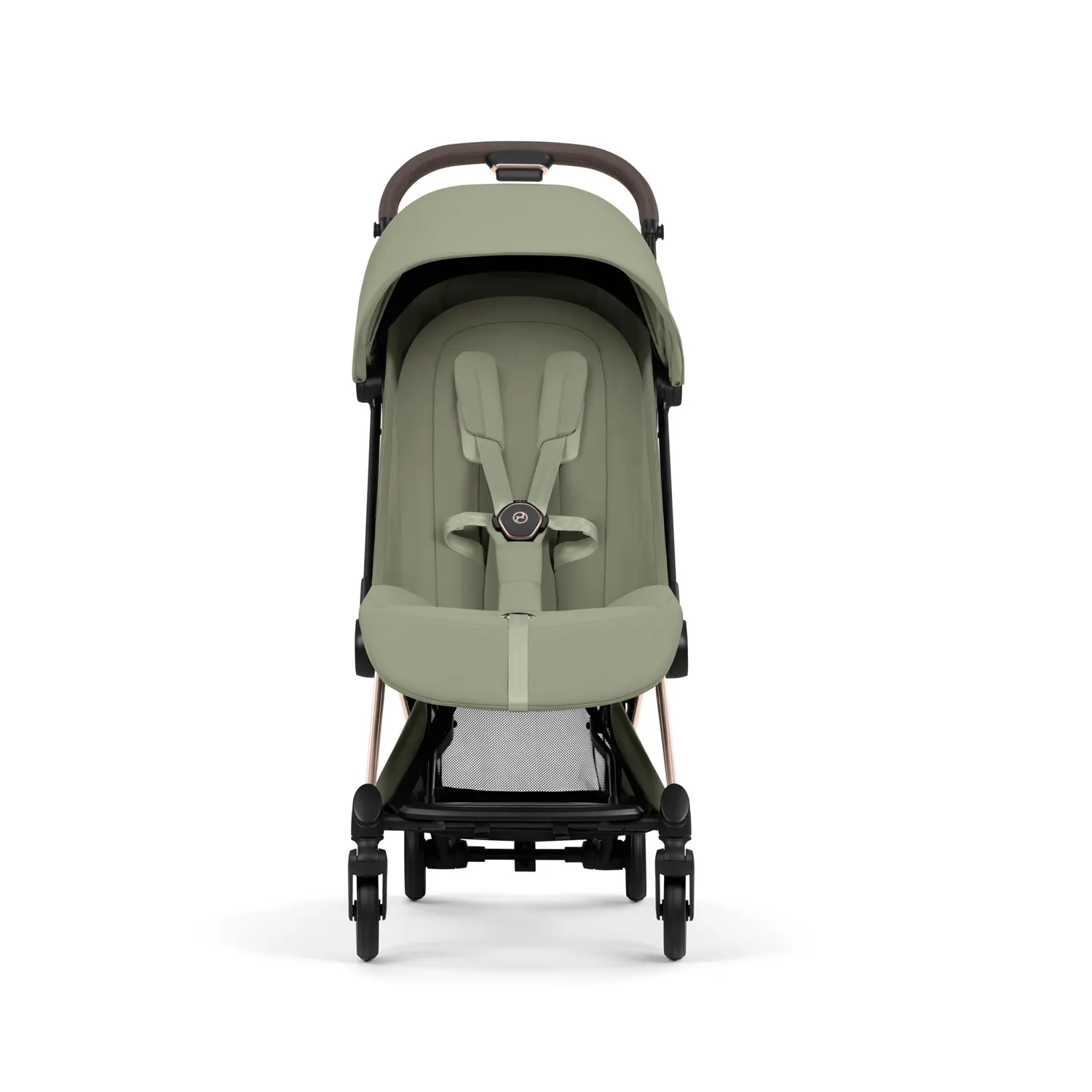 cybex coya style rosegold sage green front