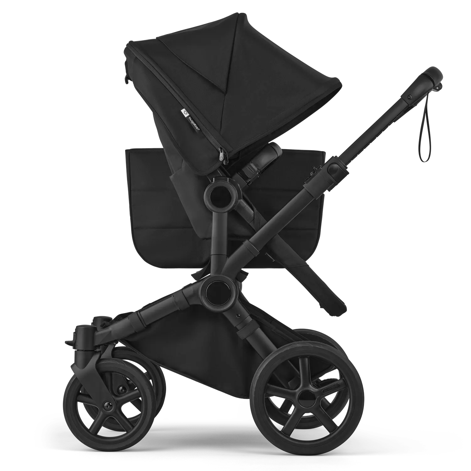 bugaboo donkey 6 heritage black mono seite