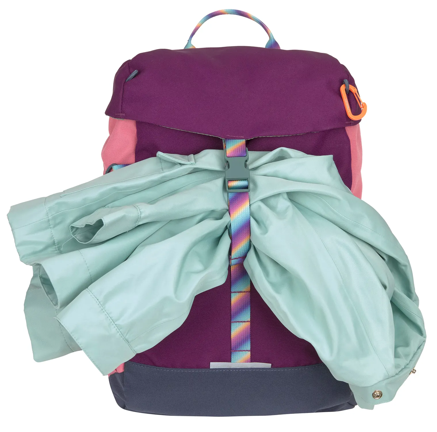 Lässig Kinderrucksack Outdoor Unique berry pink Jacke