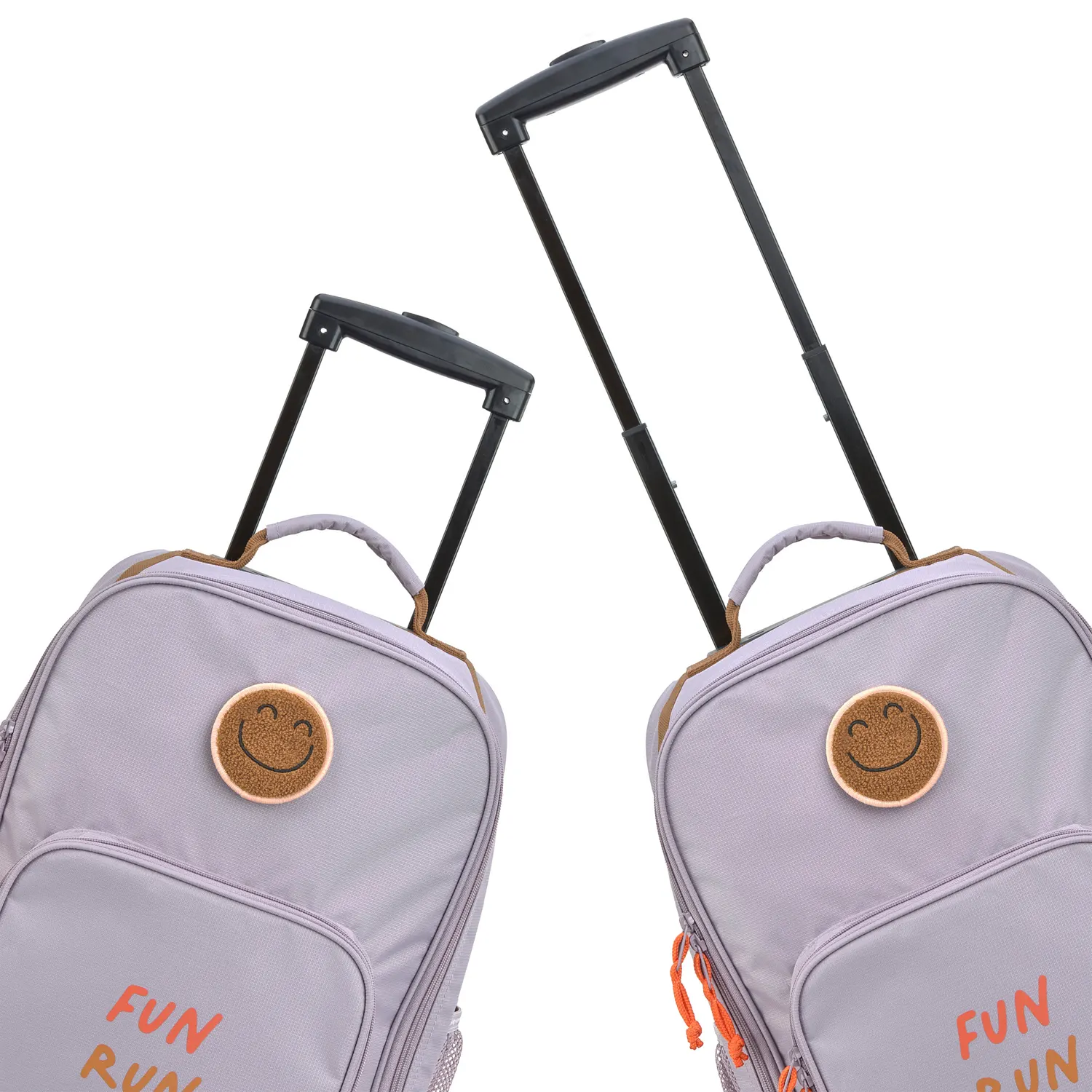 Lässig kinderkoffer Little Gang verstellbarer Schiebegriff