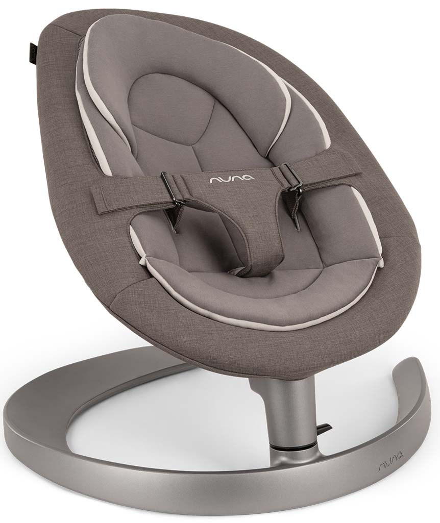 Babywippe Nuna Leaf Grow granite für Neugeborene