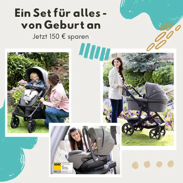 Joie Vinca 4-in-1 Kinderwagen Set jetzt 150€ sparen