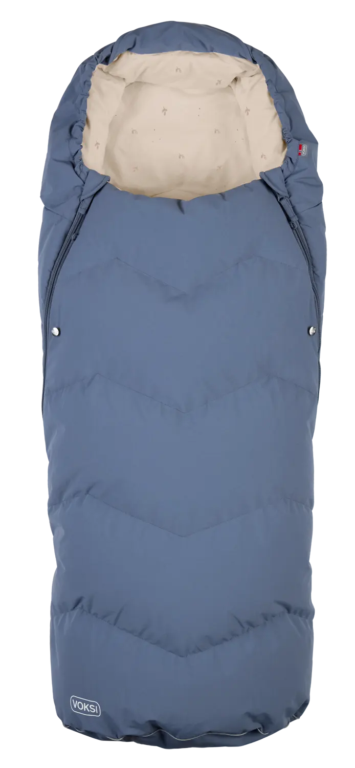 Voksi Urban Fußsack stone blue leaf