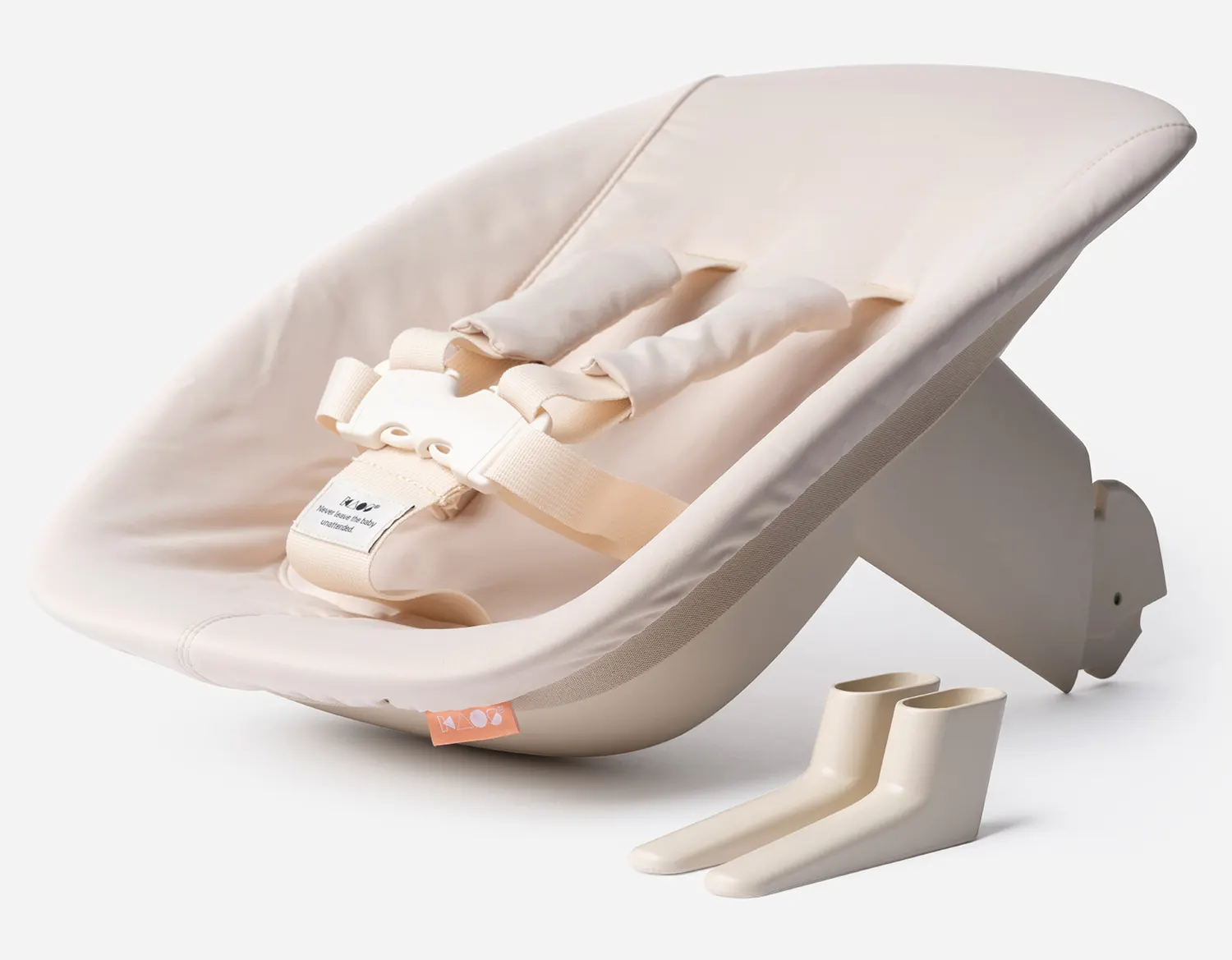 Kaos Babysitz ivory mit Stuetzfuessen