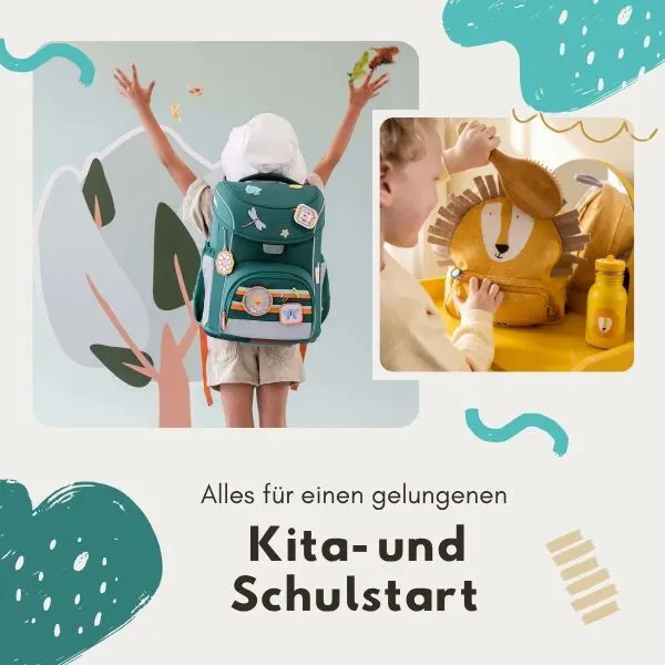 Alles für den Kita- und Schulstart - Rucksäcke, Trinkflaschen und Brotdosen