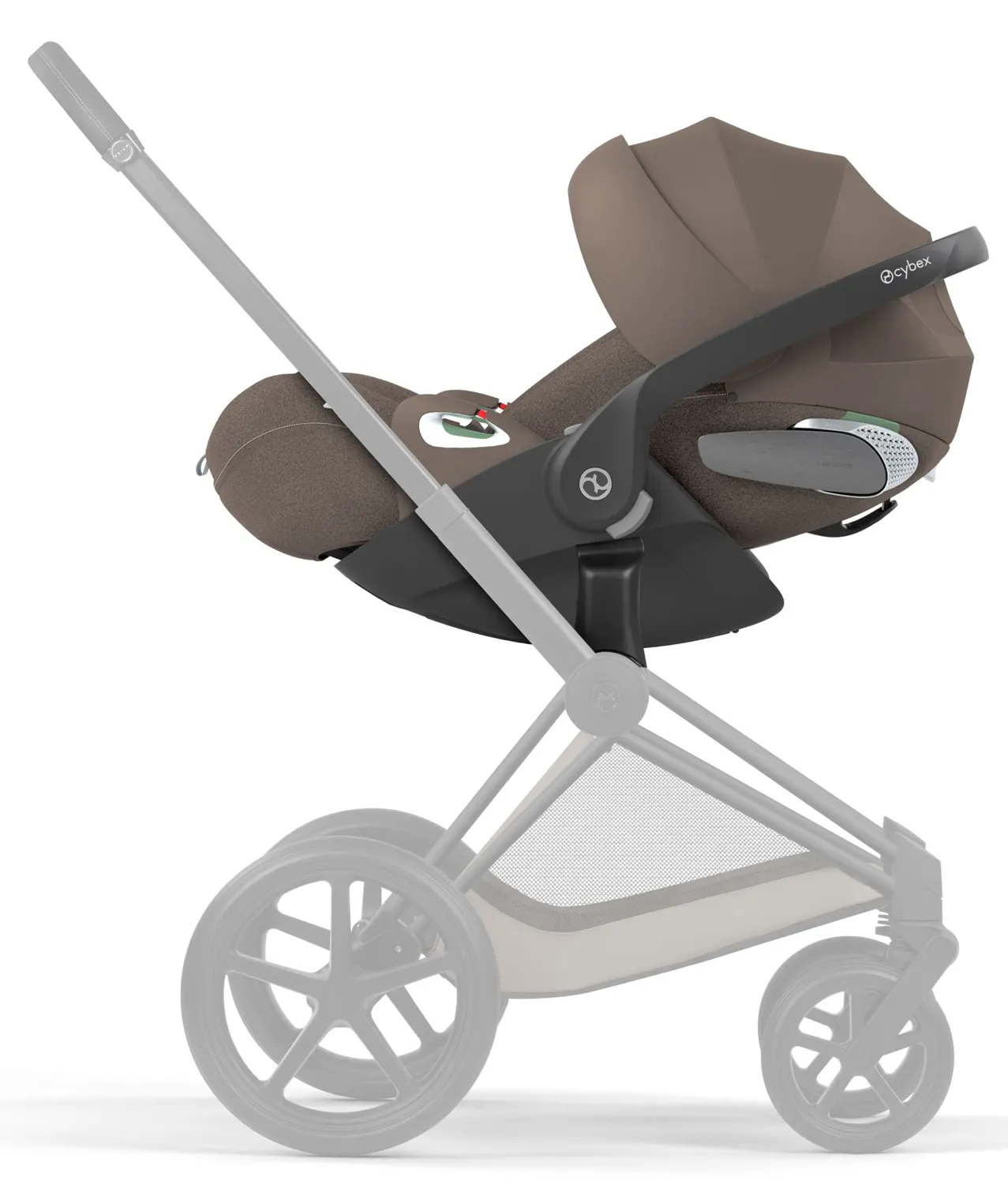 cybex cloud t plus coconut brown kinderwagen