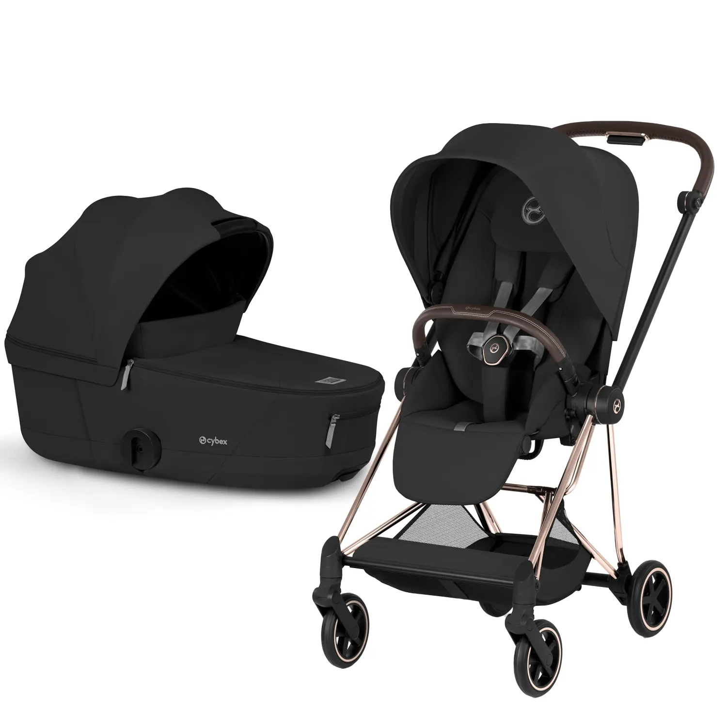 Rosegold / Sepia Black