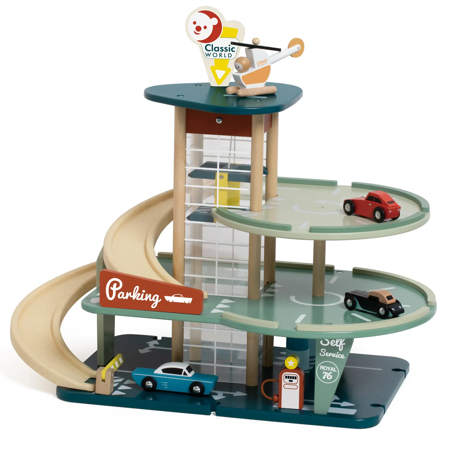 classic world parkhaus vintage 