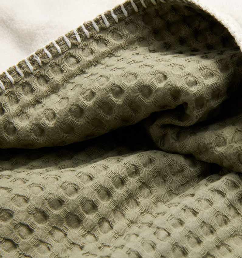 Koeka Babydecke Waffel Moss