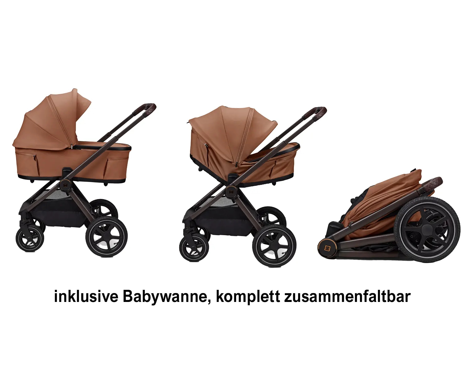 moon gio fold air cognac wanne falten