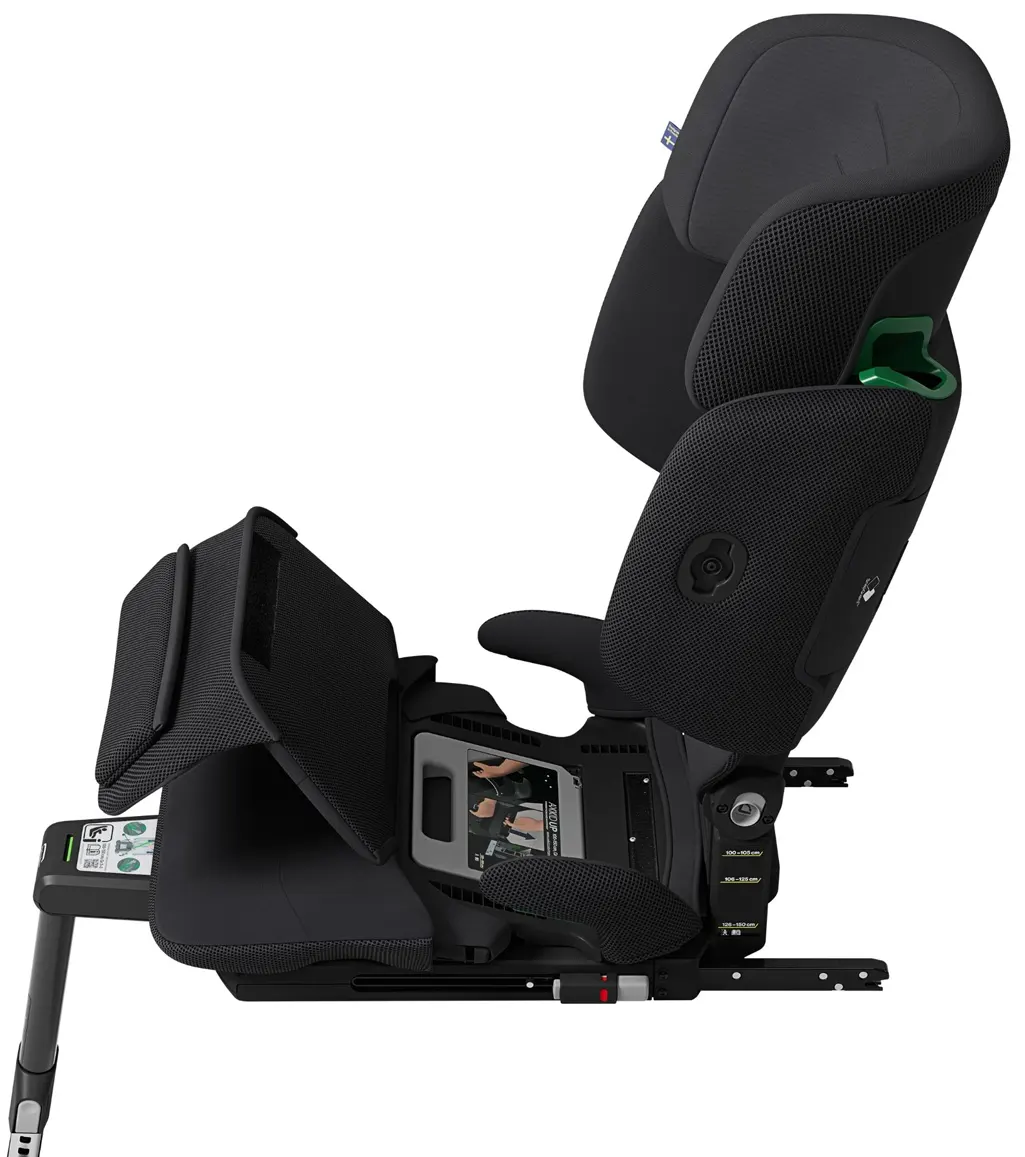 Axkid Up Kindersitz schwarz Höhenverstellung