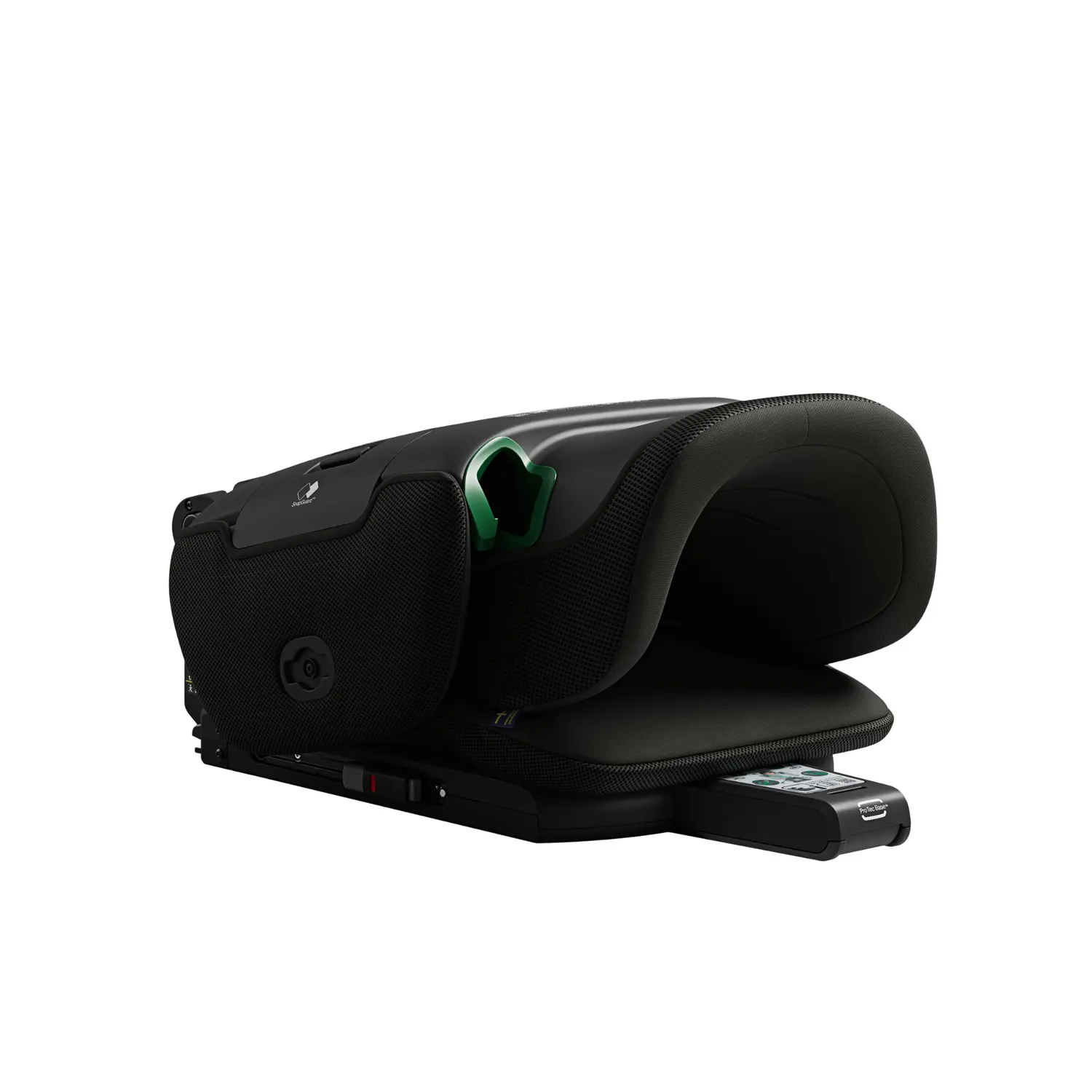 axkid up kindersitz forest moss green falt