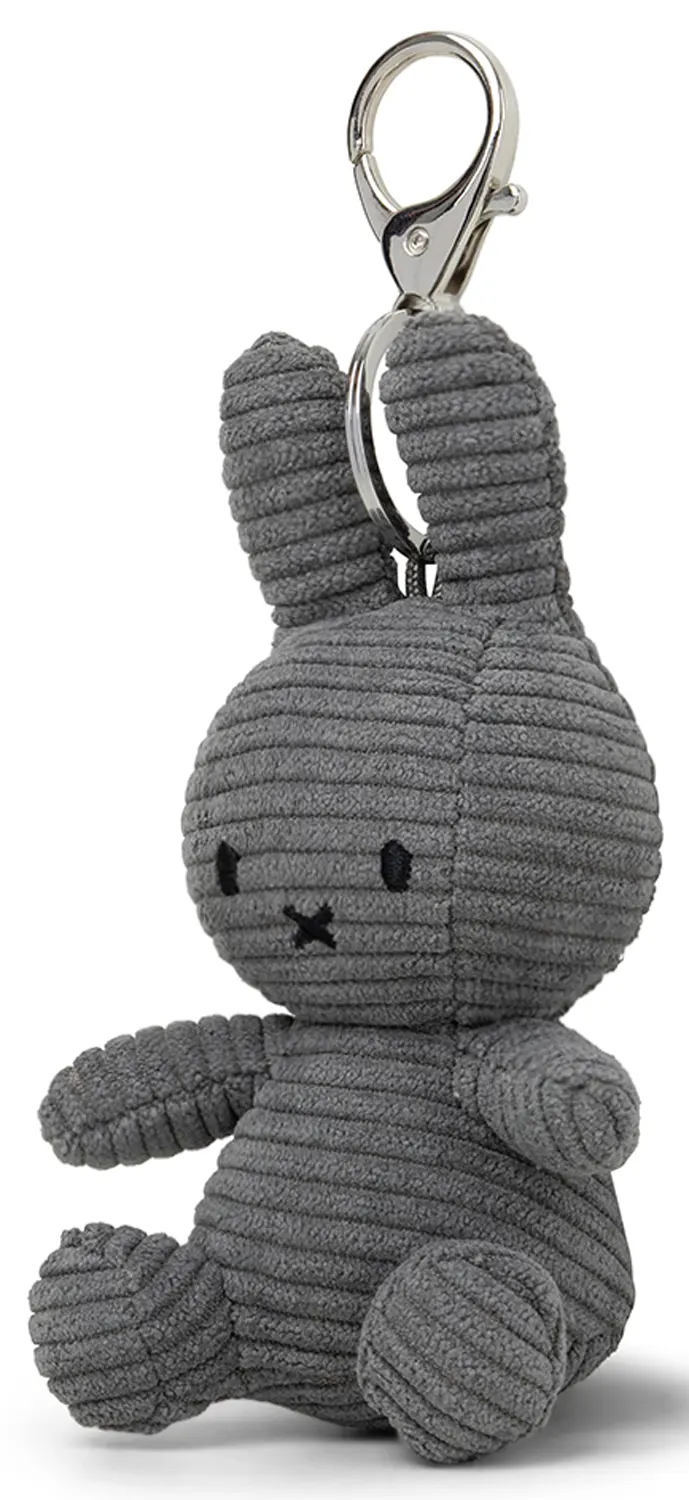 Miffy Schlüsselanhänger Cord Grau