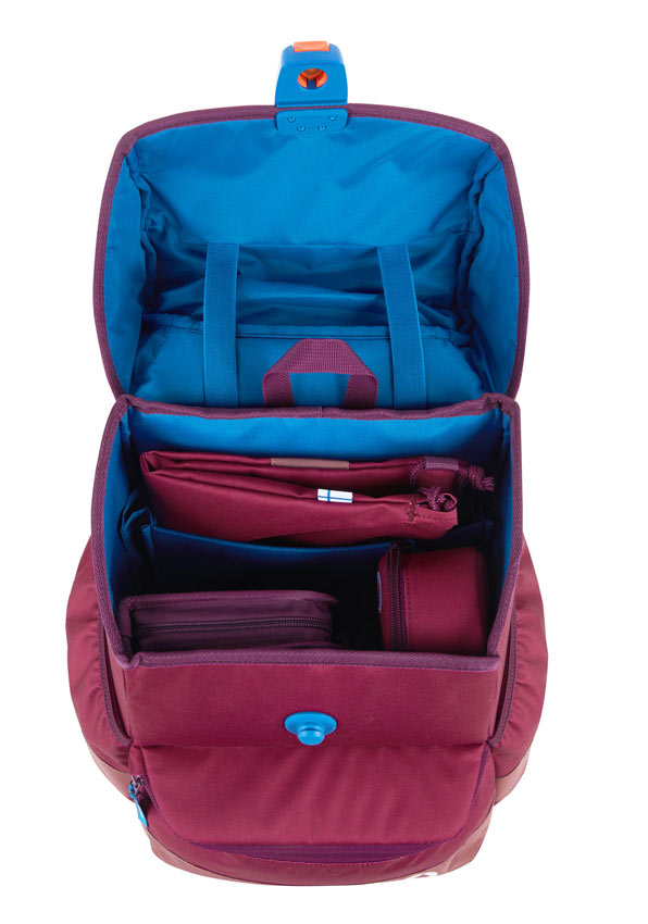 Finkid Schulranzen Buddy Eko Sport Wild Berry/Purple