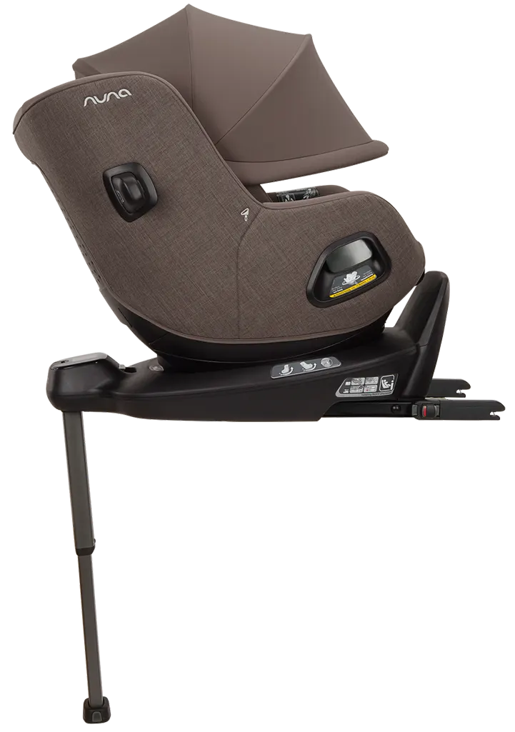 Nuna Kindersitz RELX wind braun Seitenansicht