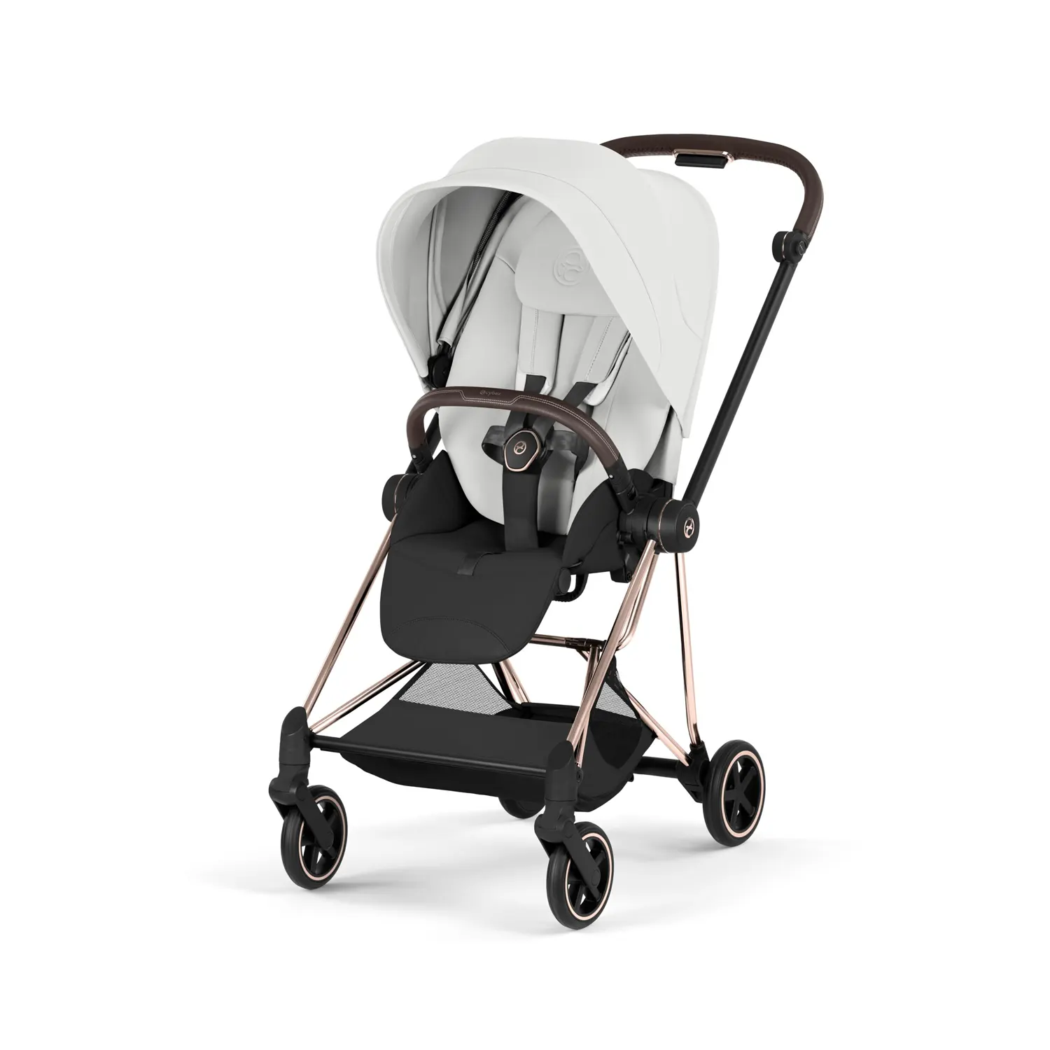 cybex mios style buggy rosegold off withe