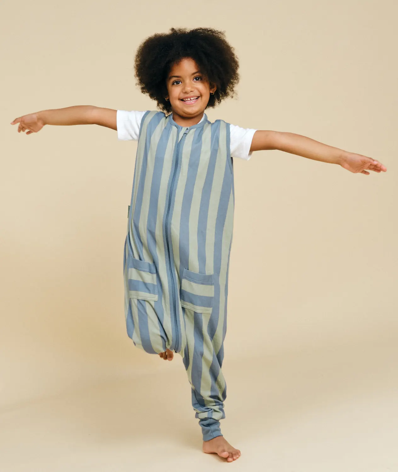 Molis&Co Schlafsack mit Füßen TOG 0.5