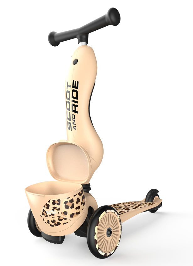 Scoot and Ride Highwaykick 1 Lifestyle Leopard Seite