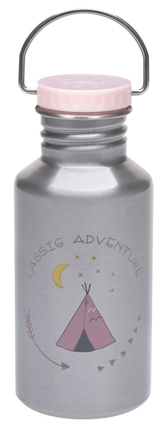 Lässig Trinkflasche Edelstahl Adventure Tipi