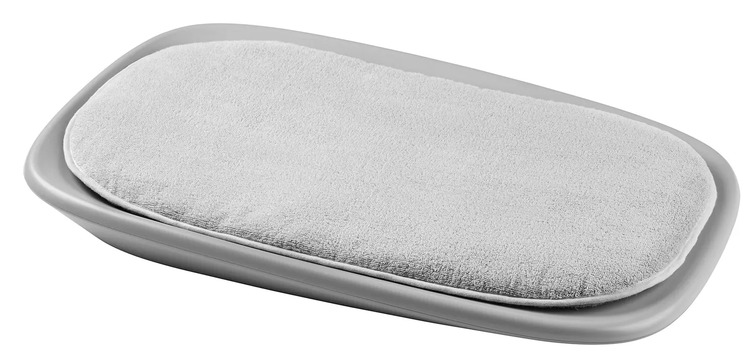 Nattou Topper Grau mit Wickelunterlage