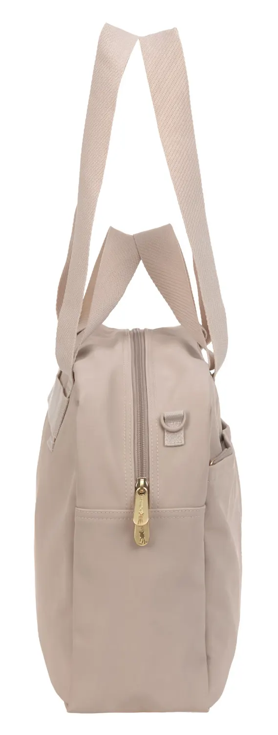 Lässig Wickeltasche Humus Seite