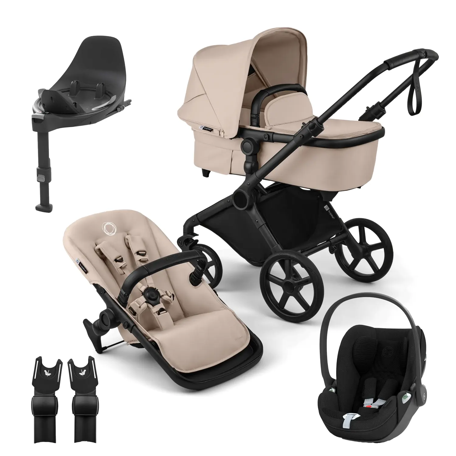 Bugaboo Cub Set mit Cloud T Babyschale & Base T