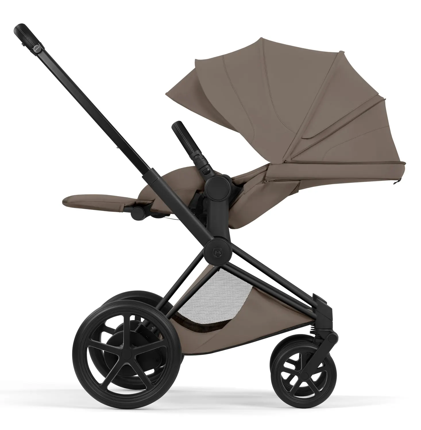 cybex e priam comfort coconut brown liegen
