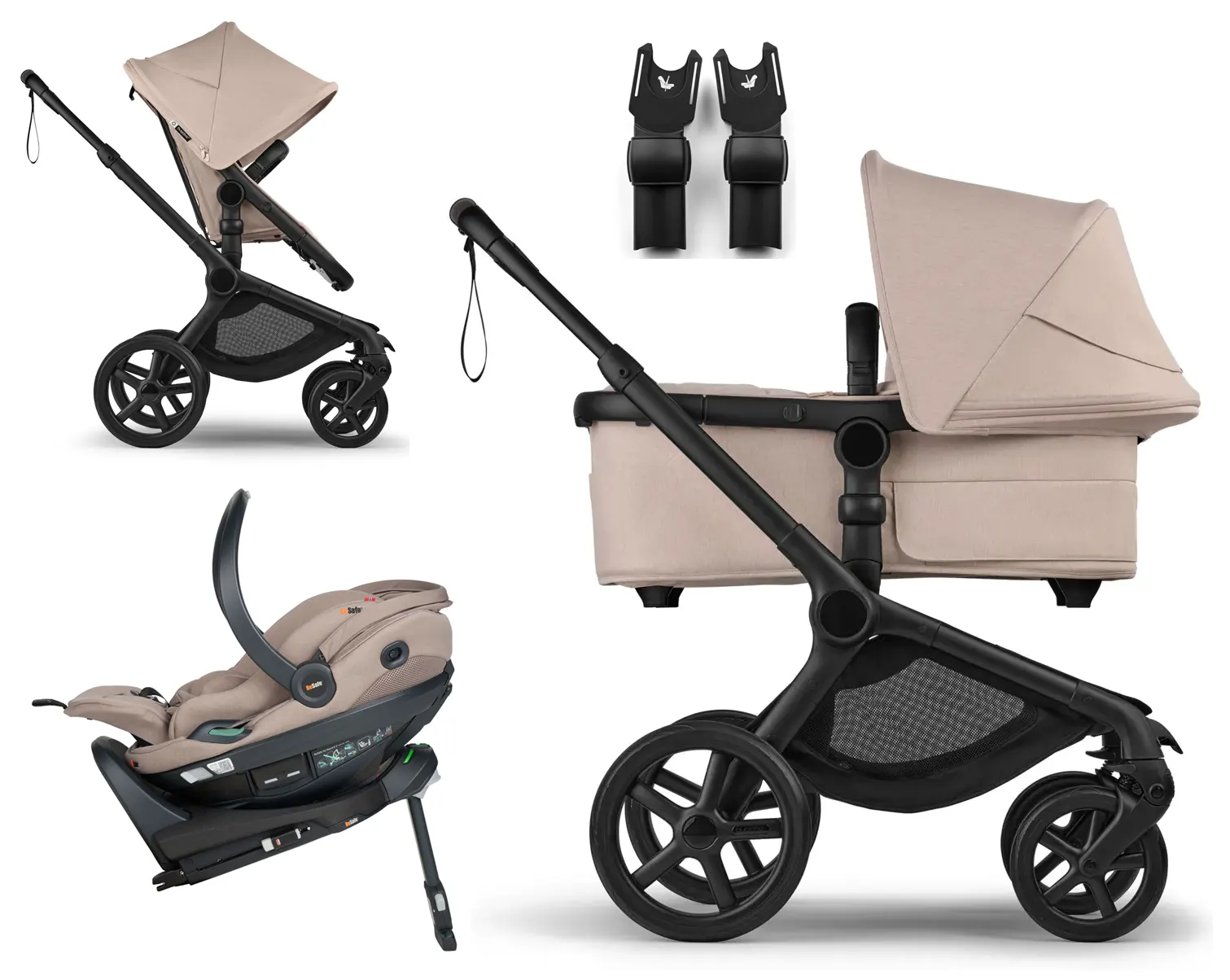 Bugaboo Fox 5 Renew 4-in-1 Set mit BeSafe Go Beyond 2