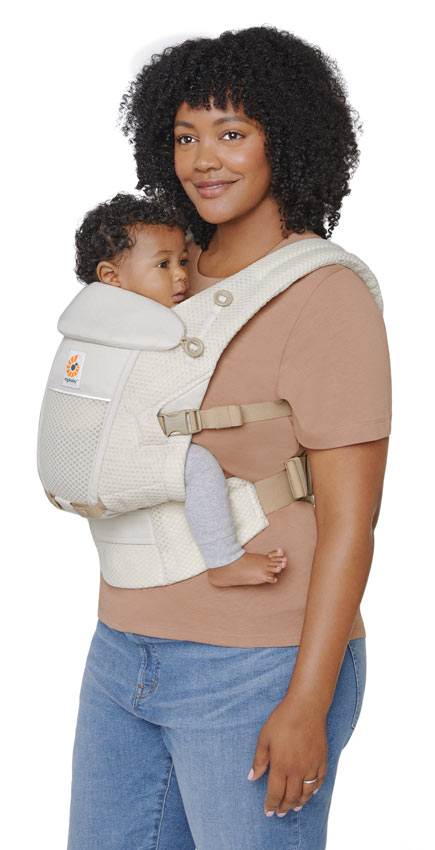 Ergobaby Adapt Soft Flex Mesh Babytrage Natural Beige