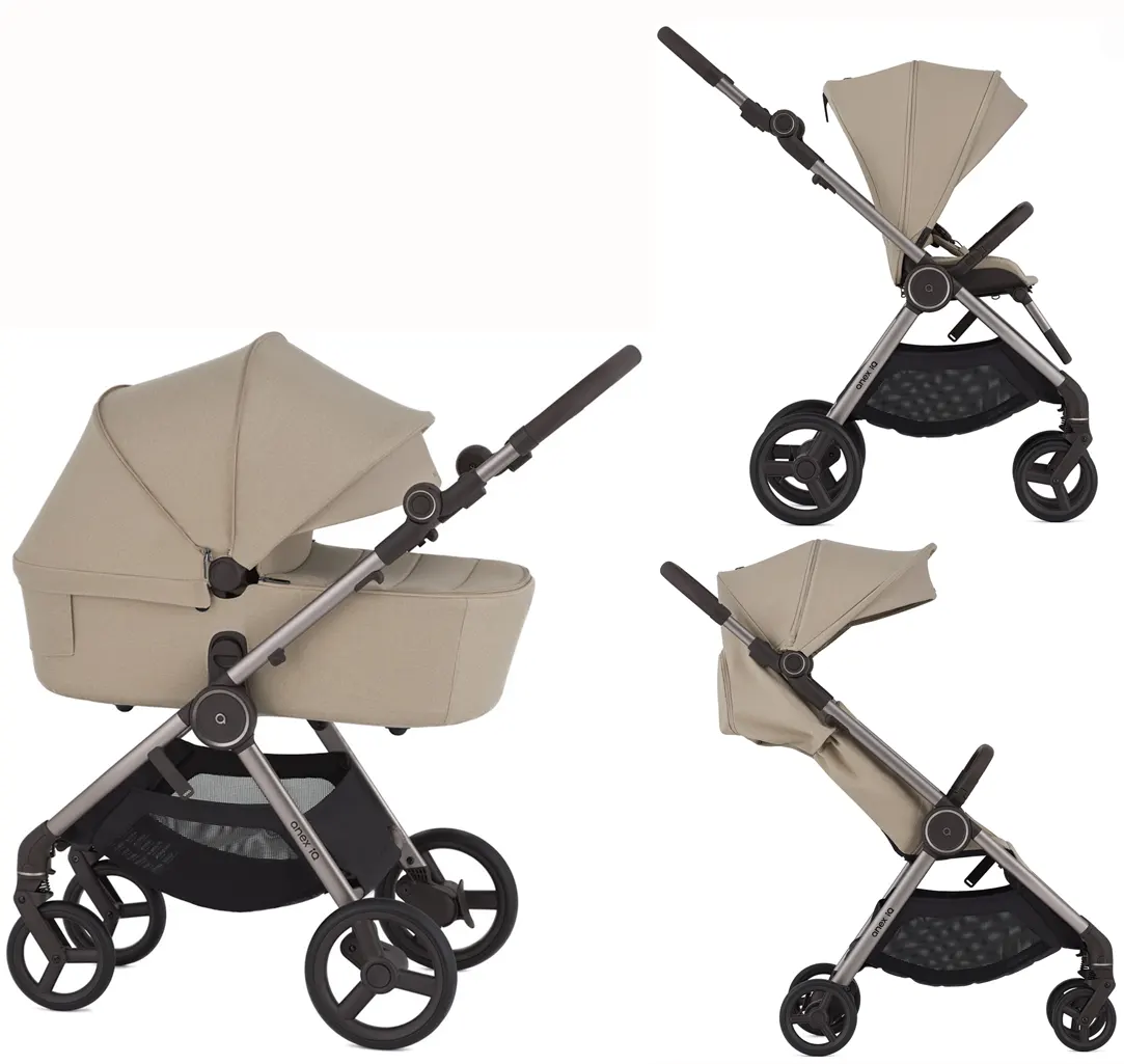 Anex IQ Kinderwagen Varinaten in beige