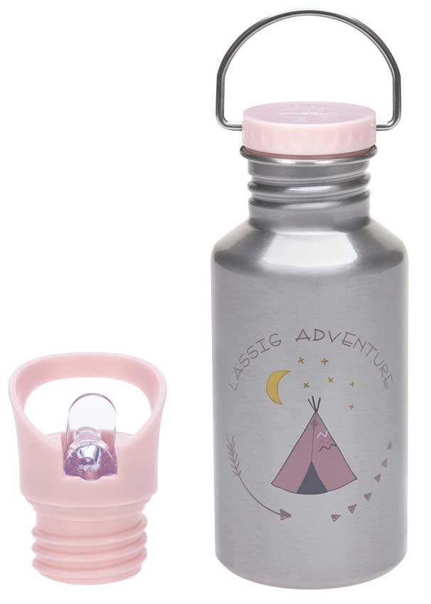 Lässig Trinkflasche Edelstahl Adventure Tipi